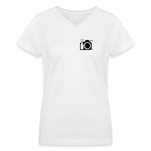 ATXBLANK png - Women's V-Neck T-Shirt