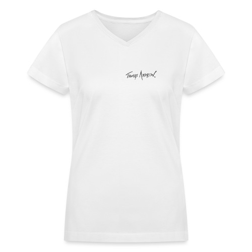 Thomas Andrew Signature_d - Women's V-Neck T-Shirt