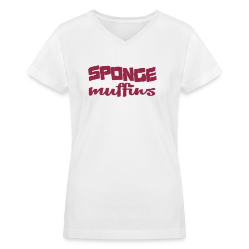 sponge - Women's V-Neck T-Shirt