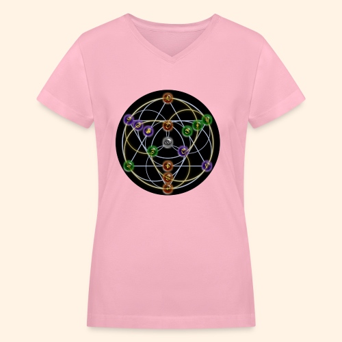 2017 Alchemical Flow - Women's V-Neck T-Shirt