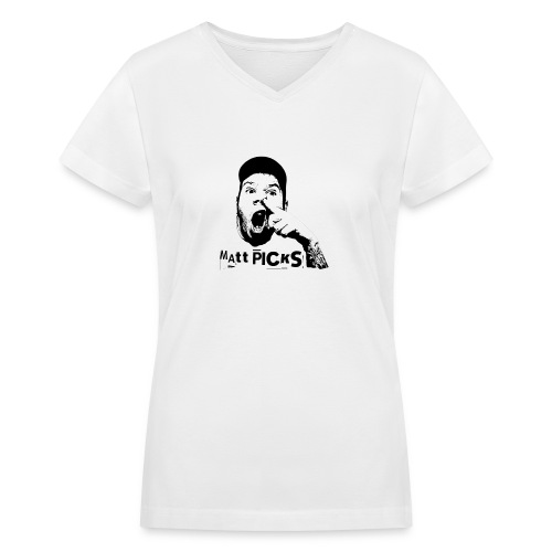 Matt Picks Shirt - Women's V-Neck T-Shirt