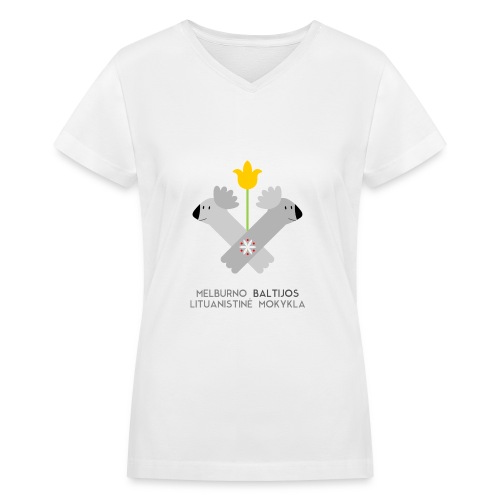 logo for tshirts 3copy - Women's V-Neck T-Shirt