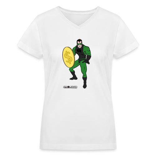 Superhero 4 - Women's V-Neck T-Shirt