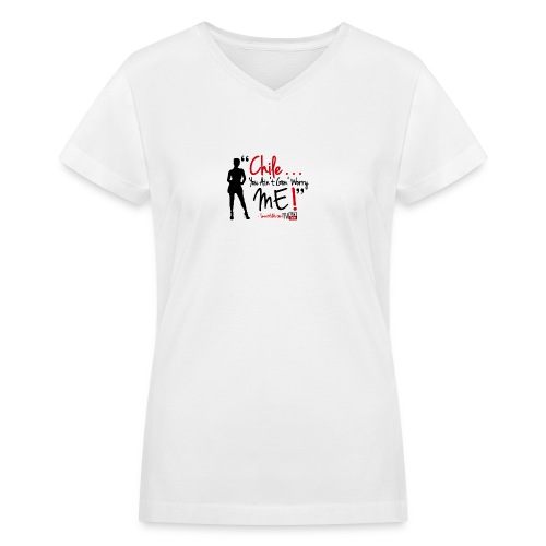 ChileWhite - Women's V-Neck T-Shirt
