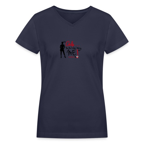 ChileWhite - Women's V-Neck T-Shirt