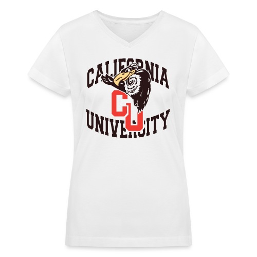 California University Merch - Women's V-Neck T-Shirt