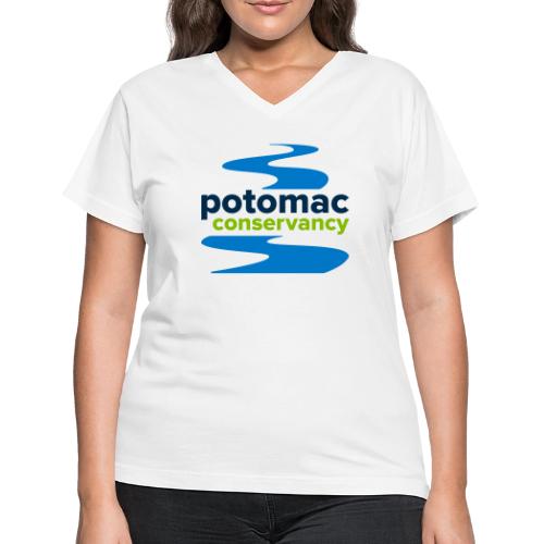 PC Logo - Full Color - Women's V-Neck T-Shirt