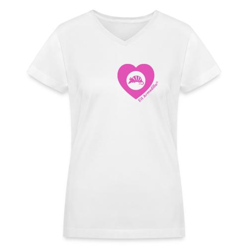 I love running - Women's V-Neck T-Shirt