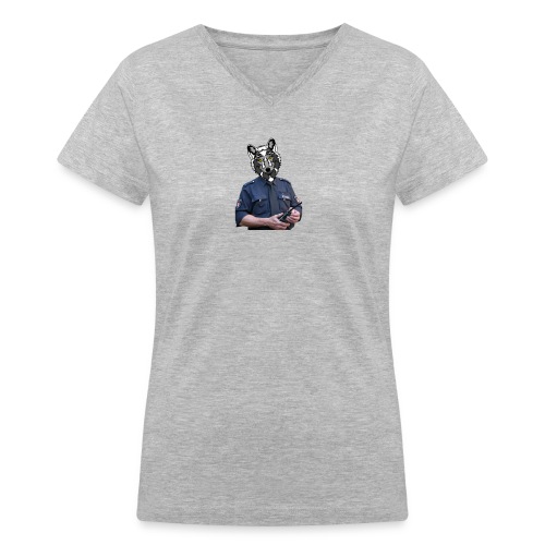 wolf police - Women's V-Neck T-Shirt