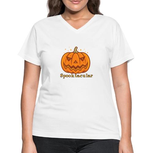 Spooktacular - Women's V-Neck T-Shirt