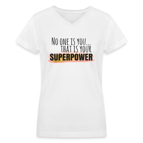 Superpower - Women's V-Neck T-Shirt