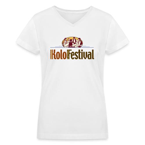 Kolo Festival - Women's V-Neck T-Shirt