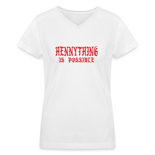 hennythingispossible - Women's V-Neck T-Shirt