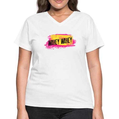 Are You Awake Yet? It's Time..... - Women's V-Neck T-Shirt