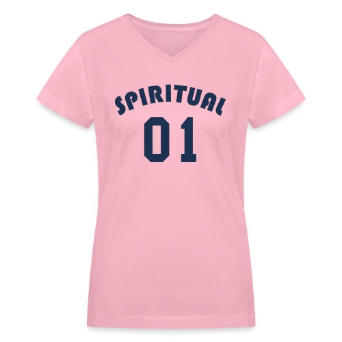 Spiritual One - Women's V-Neck T-Shirt