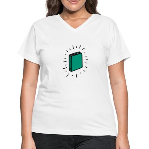 Book - Women's V-Neck T-Shirt