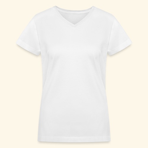 100 percent smartass - Women's V-Neck T-Shirt