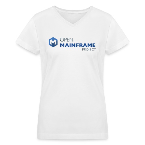 Open Mainframe Project - Women's V-Neck T-Shirt