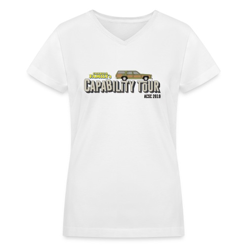 Capability Tour - Women's V-Neck T-Shirt