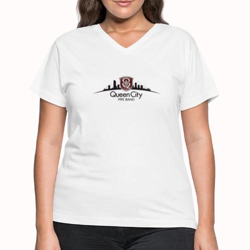 crest - Women's V-Neck T-Shirt