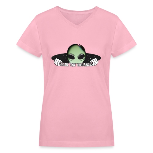Coming Through Clear - Alien Arrival - Women's V-Neck T-Shirt