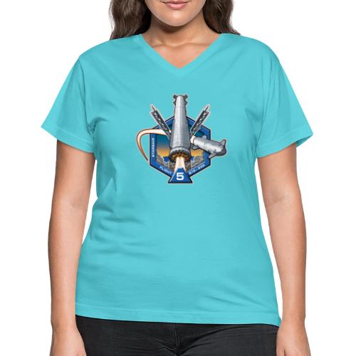 Starship Flight Test 5 - Women's V-Neck T-Shirt