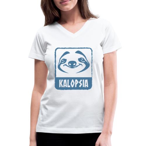 KALOPSIA - Women's V-Neck T-Shirt