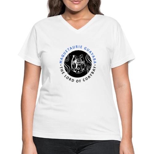 Maquetaurie Guayaba - Women's V-Neck T-Shirt