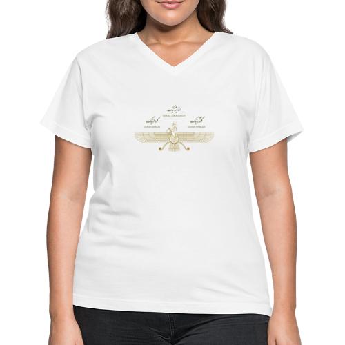 Farvahar - F1 - Women's V-Neck T-Shirt