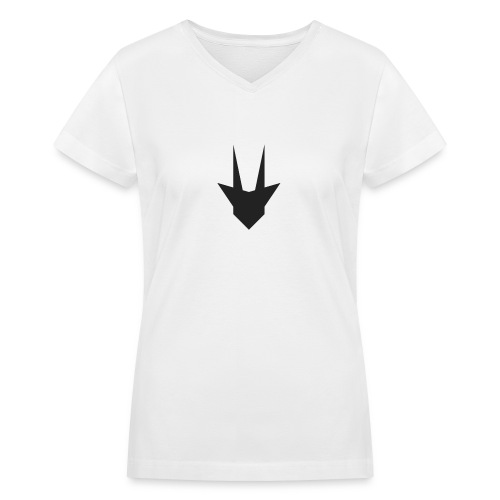 Quantum Black - Women's V-Neck T-Shirt