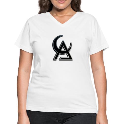 Astral Convergence Logo - Women's V-Neck T-Shirt