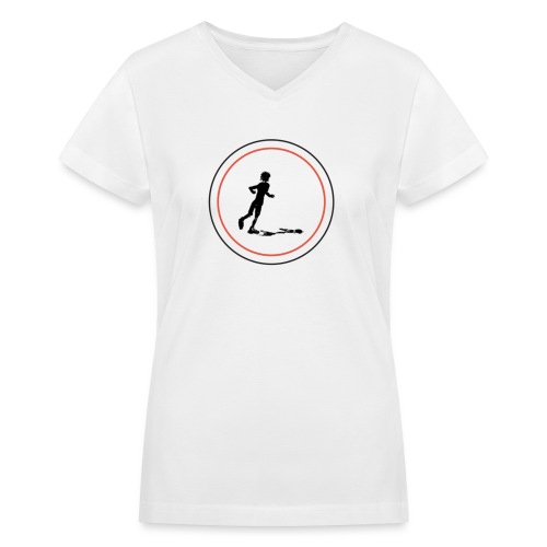 Keep On Running - Women's V-Neck T-Shirt