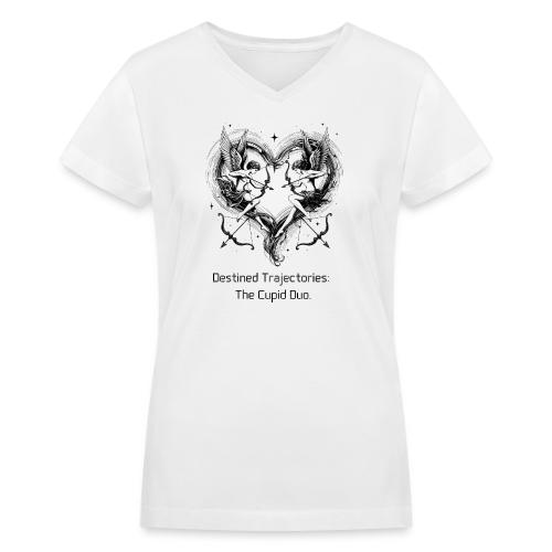 Cupid Duo T-Shirt, Mug, & Leggings - Women's V-Neck T-Shirt