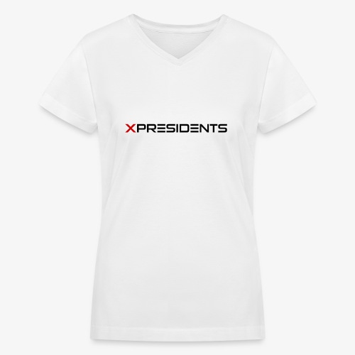 XP | Black Graphic - Women's V-Neck T-Shirt