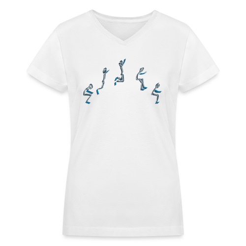 Jump - Women's V-Neck T-Shirt