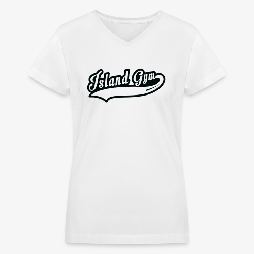 Baseball T color IG - Women's V-Neck T-Shirt