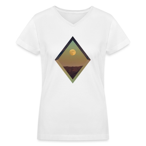 Mescal Diamond - Women's V-Neck T-Shirt