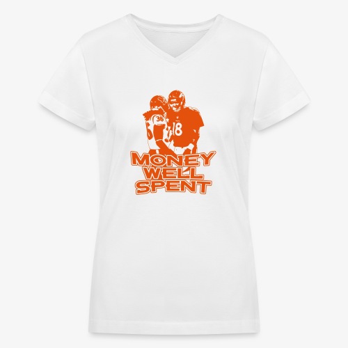 Money Well Spent - Women's V-Neck T-Shirt
