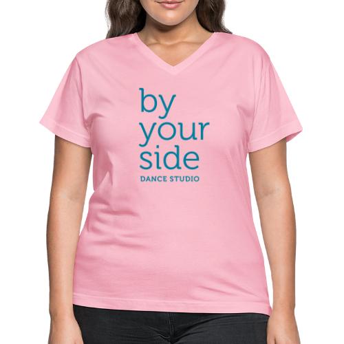 bysd shirt pocket logo png - Women's V-Neck T-Shirt