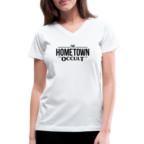 The Hometown Occult - LIGHT - Women's V-Neck T-Shirt