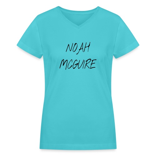 Noah McGuire Merch - Women's V-Neck T-Shirt