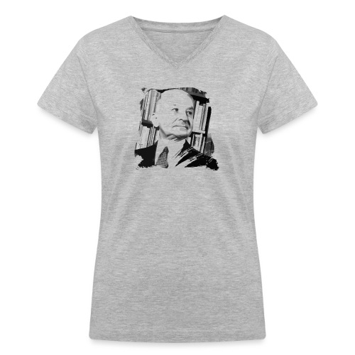 Ludwig von Mises Libertarian - Women's V-Neck T-Shirt