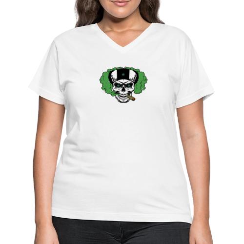 SKUNK - Women's V-Neck T-Shirt