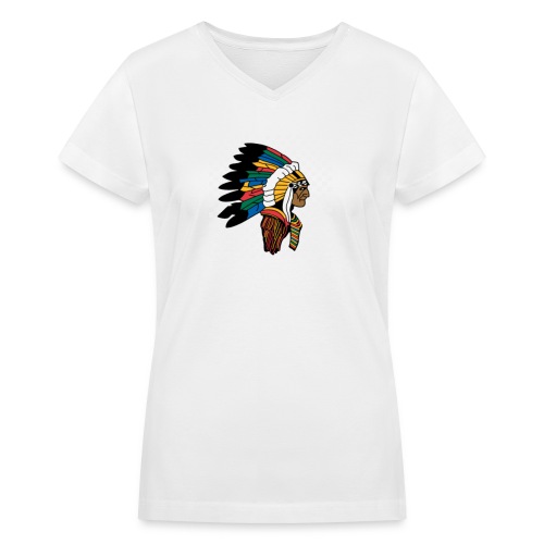 Chief Joseph - Women's V-Neck T-Shirt