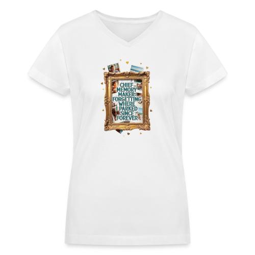 Chief Memory Maker T Shirt, Forgetting Where - Women's V-Neck T-Shirt