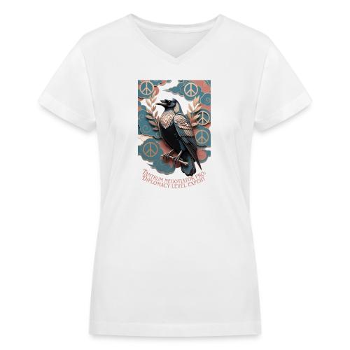 Raven Tantrum Mediator T Shirt - Women's V-Neck T-Shirt