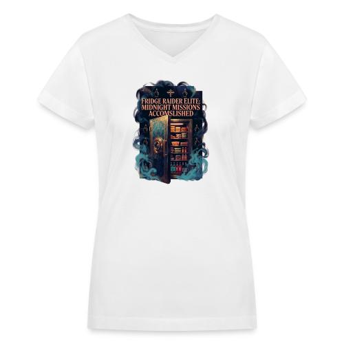 Fridge Raider Elite T Shirt - Women's V-Neck T-Shirt