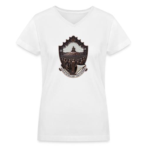 Sermon on the Mount T Shirt, Christian Faith Gift - Women's V-Neck T-Shirt