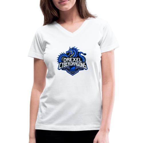 Blue Team - Women's V-Neck T-Shirt