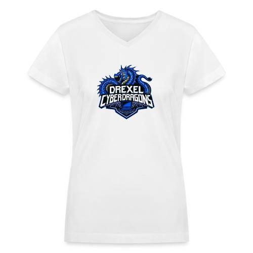 Blue Team - Women's V-Neck T-Shirt
